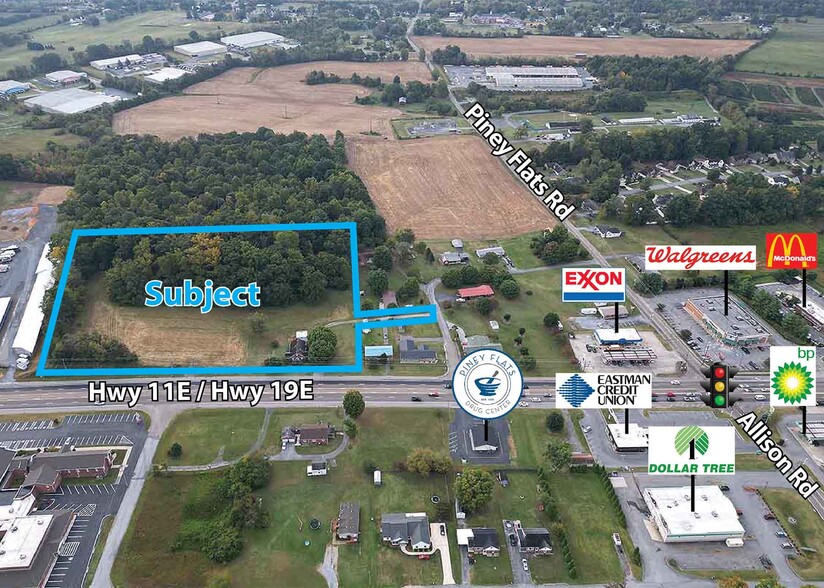 Primary Photo Of 5877 Highway 11 E, Piney Flats Land For Sale