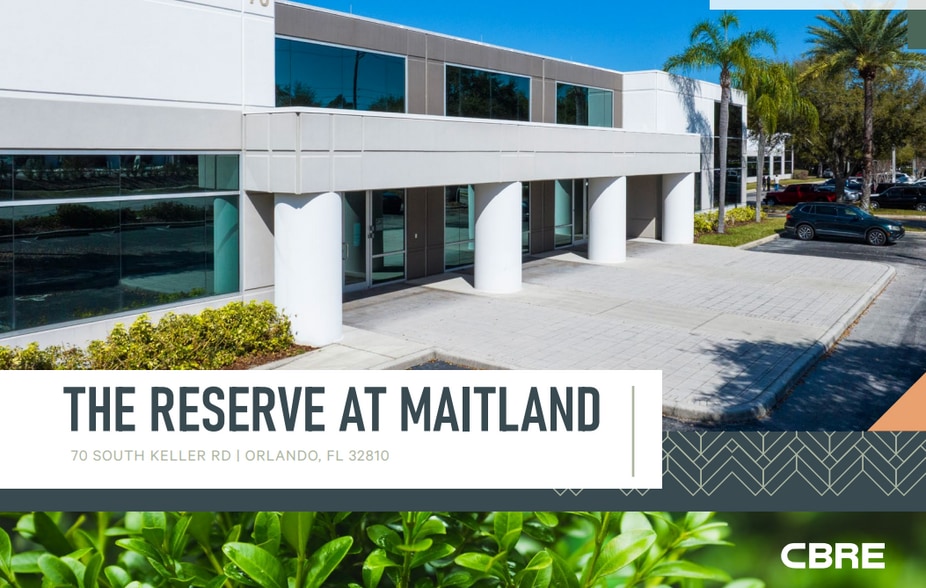 Primary Photo Of 70 S Keller Rd, Orlando Office For Sale