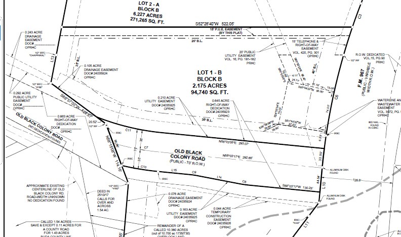 More Photos Of 591 Farm to Market Road 967, Buda Land For Sale