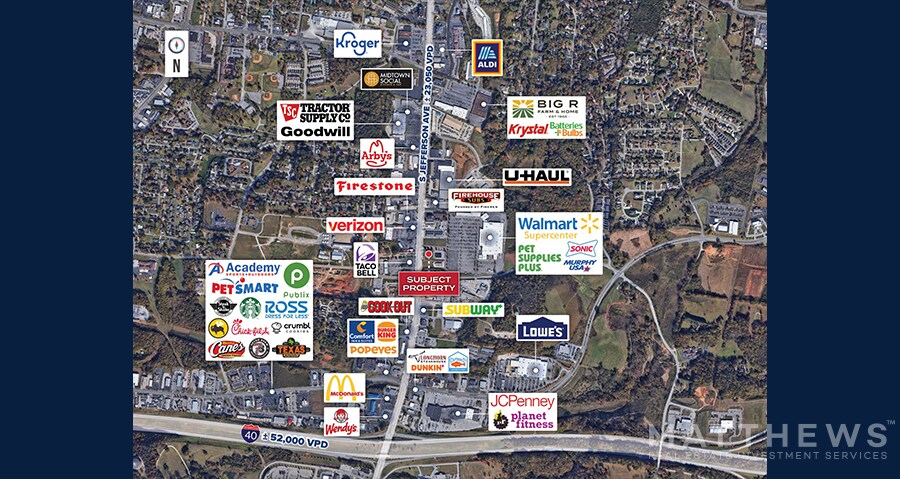 More Photos Of 770 S Jefferson Ave, Cookeville General Retail For Lease