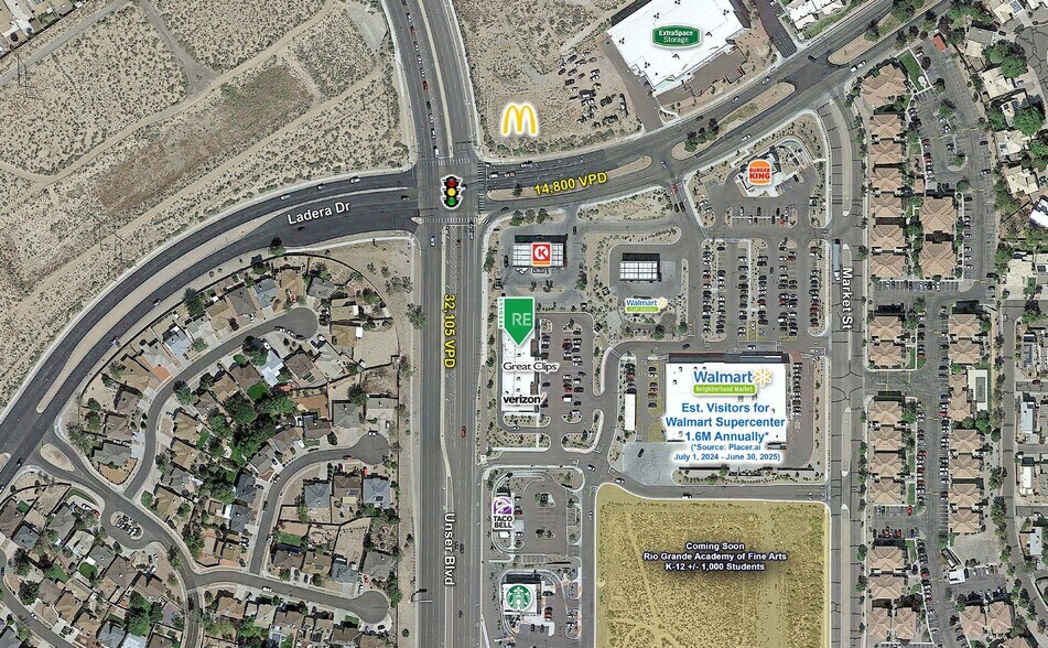 More Photos Of 1800 Unser Blvd NW, Albuquerque Storefront For Lease