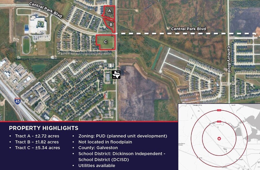More Photos Of Fm 2004 @ Central Park Rd., Texas City Land For Sale