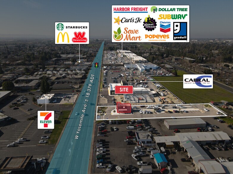 More Photos Of 1105 W Yosemite Ave, Manteca Fast Food For Sale