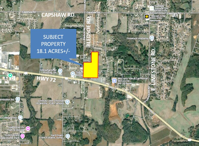 Primary Photo Of Us Hwy 72, Athens Land For Sale