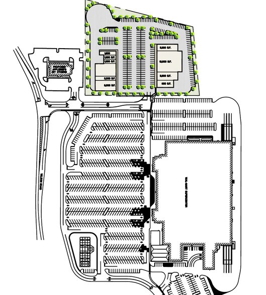 More Photos Of 2015-2029 Walmart Way, Radcliff Unknown For Lease