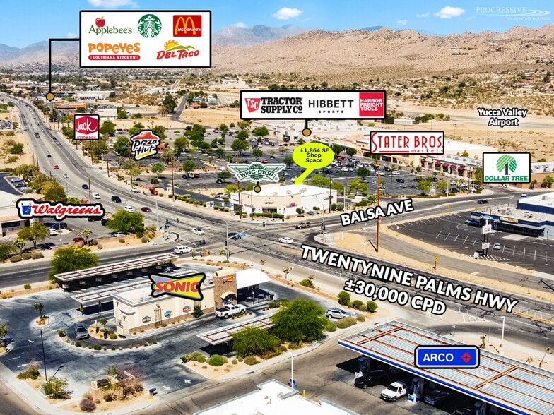 Primary Photo Of 58132 Twentynine Palms Hwy, Yucca Valley Freestanding For Lease