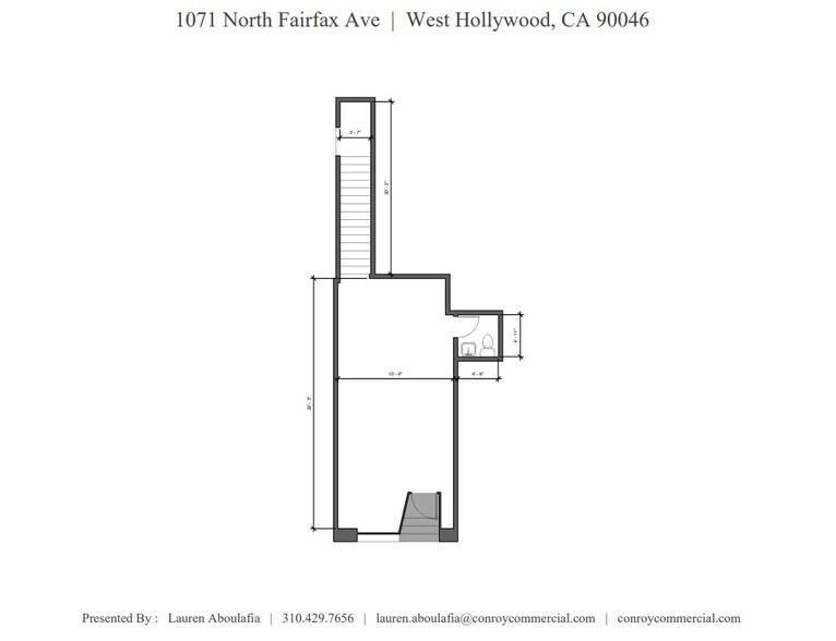 More Photos Of 1071 N Fairfax Ave, West Hollywood Storefront Retail Office For Lease