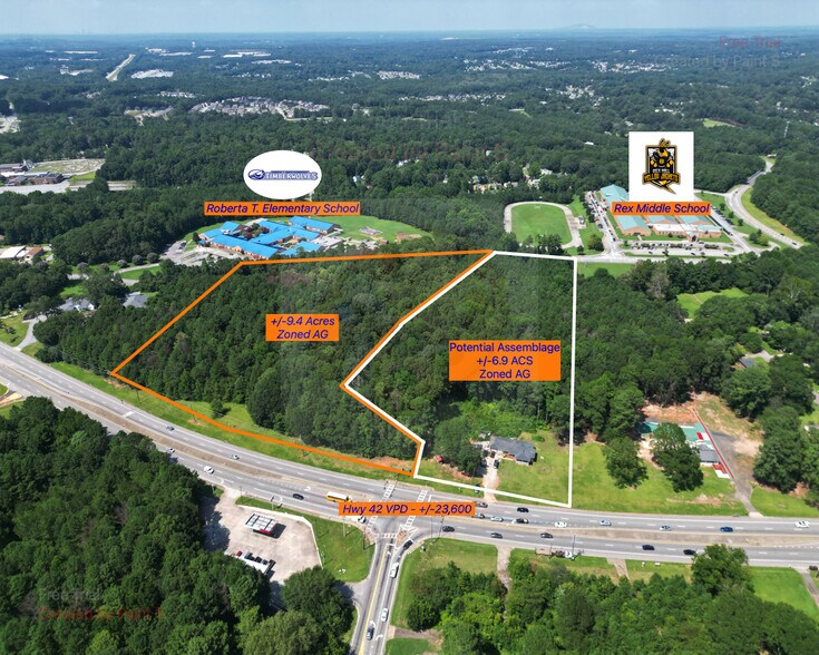 Primary Photo Of 6349 GA-42, Rex Land For Sale