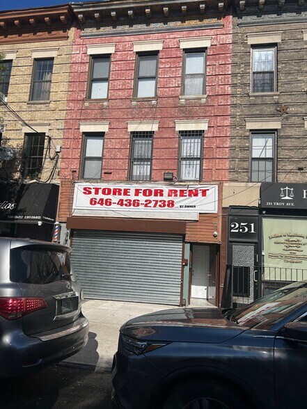 Primary Photo Of 249 Troy Ave, Brooklyn Storefront Retail Residential For Lease