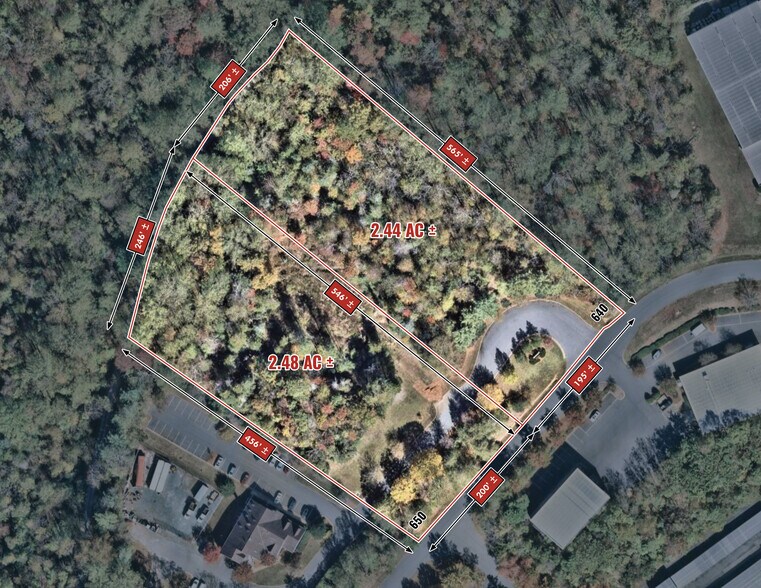 More Photos Of 640-650 Hunters Pl, Charlottesville Land For Lease