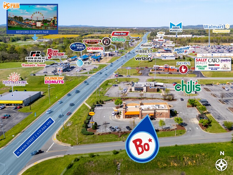 More Photos Of 1736 N Main St, Shelbyville Fast Food For Sale