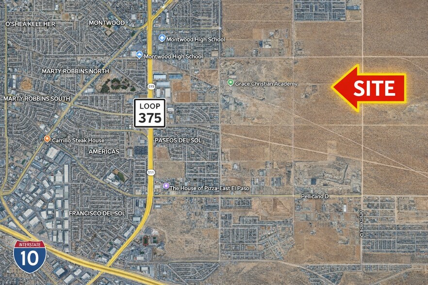 More Photos Of TBD Berryville St., El Paso Land For Sale