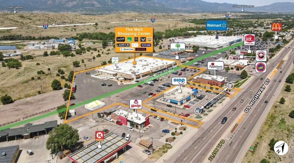 More Photos Of 6436 S Hwy 85-87, Colorado Springs General Retail For Sale
