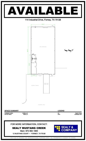 More Photos Of 114 Industrial Dr, Forney Warehouse For Lease