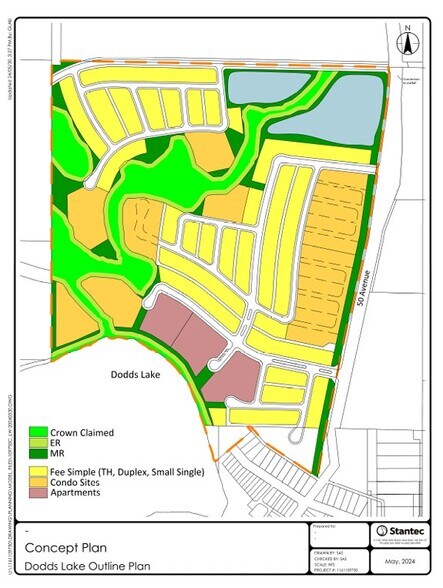 More Photos Of 5901 50 Ave, Innisfail Land For Sale