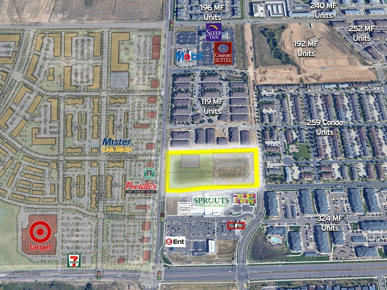 Primary Photo Of NEC 57th & Tower Rd - Retail Building, Denver General Retail For Lease