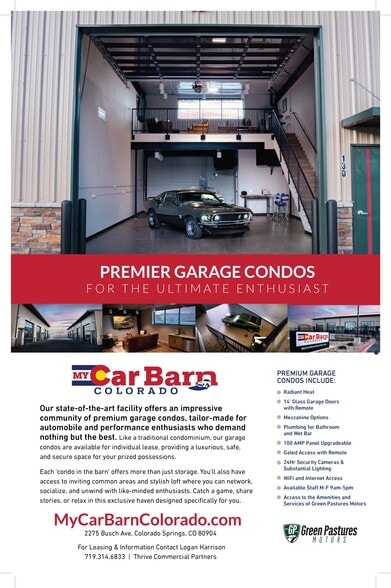 More Photos Of 2275 Busch Ave, Colorado Springs Flex For Lease