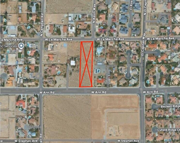 Primary Photo Of 00 W La Mancha Ave, Las Vegas Land For Sale