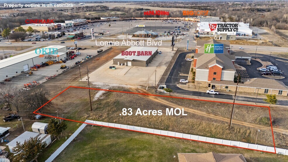 More Photos Of 1105 Lonnie Abbott Blvd, Ada Land For Sale