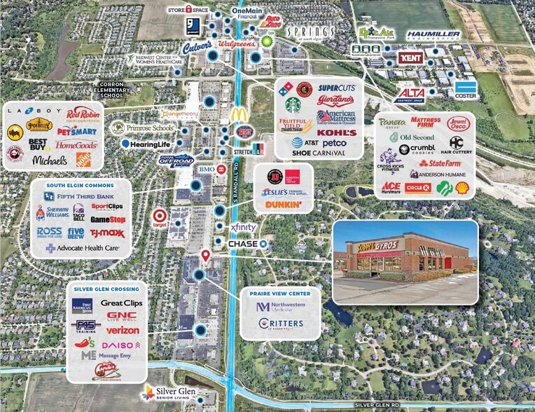 More Photos Of 554 Randall Rd, South Elgin Fast Food For Sale