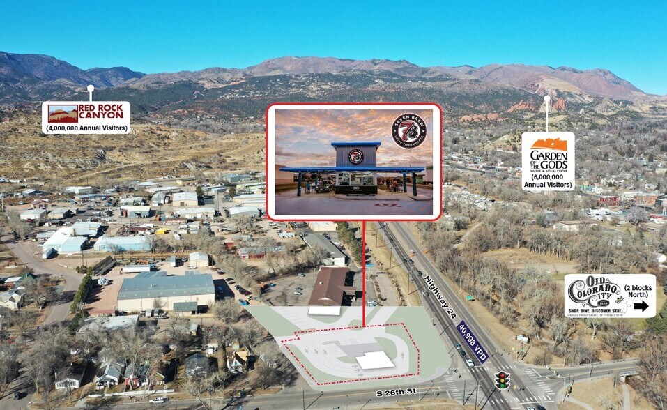 Primary Photo Of 410 S 26th St, Colorado Springs Restaurant For Sale