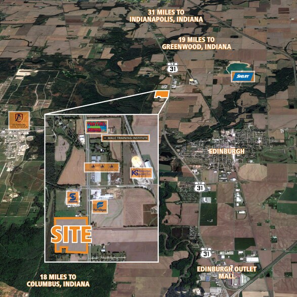 More Photos Of US Hwy 31 & CR 700 S, Edinburgh Land For Sale