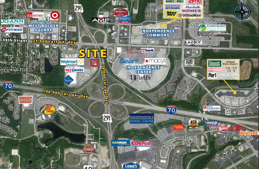 More Photos Of 3945 S Bolger Rd, Independence Freestanding For Lease