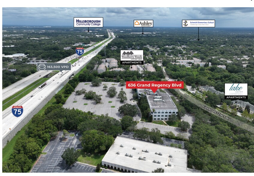 More Photos Of 636 Grand Regency Blvd, Brandon Office For Sale