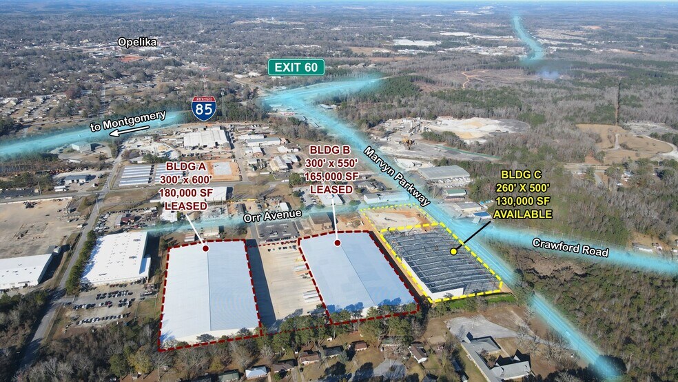 More Photos Of 175 Orr Ave, Opelika Distribution For Lease