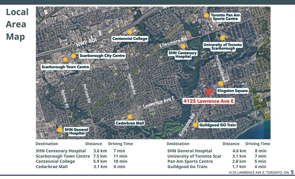 More Photos Of 4125 Lawrence Ave, Toronto Medical For Sale
