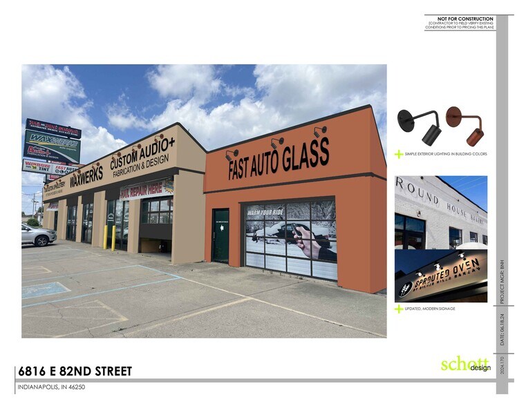 More Photos Of 6816 E 82nd St, Indianapolis Freestanding For Lease