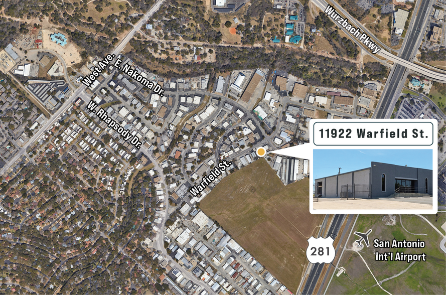 More Photos Of 11922 Warfield St, San Antonio Warehouse For Sale