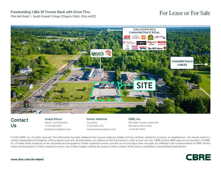 More Photos Of 1194 Bell Rd, Chagrin Falls Bank For Sale