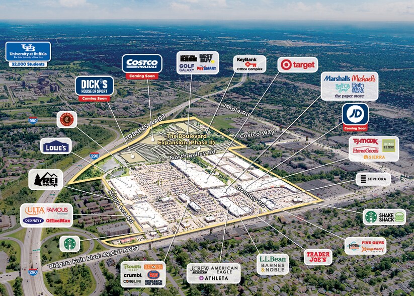 More Photos Of 1565-1641 Niagara Falls Blvd, Amherst Unknown For Lease