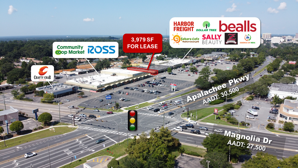 Primary Photo Of 1231-1237 Apalachee Pky, Tallahassee General Retail For Lease