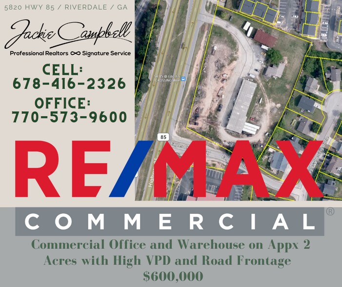 More Photos Of 5820 Highway 85, Riverdale Warehouse For Sale