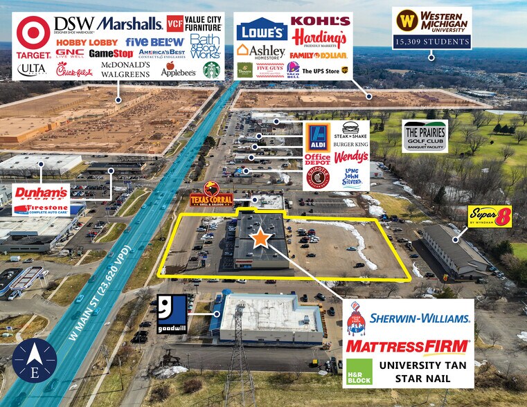 More Photos Of 5601 W Main St, Kalamazoo Unknown For Lease