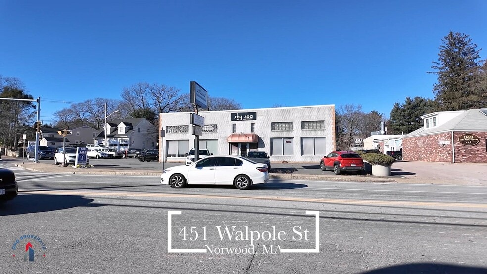 Primary Photo Of 451 Walpole St, Norwood Freestanding For Sale