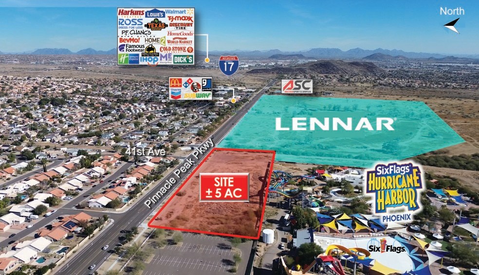 Primary Photo Of SEC 43rd Ave & Pinnacle Peak Rd, Glendale Freestanding For Sale