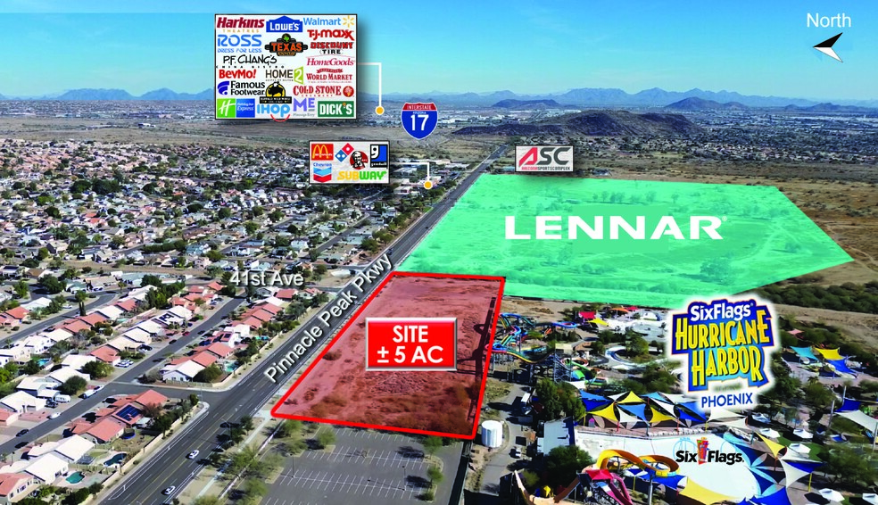 Primary Photo Of SEC 43rd Ave & Pinnacle Peak Rd, Glendale Freestanding For Sale