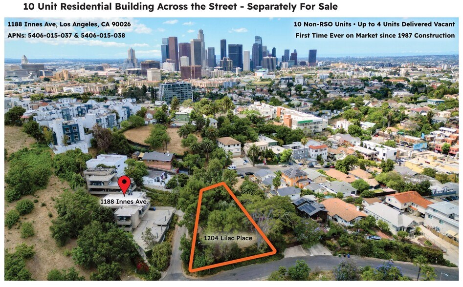 More Photos Of 1204 Lilac Pl, Los Angeles Land For Sale
