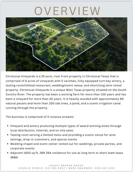 More Photos Of 5000 Cralle Rd, Christoval Winery Vineyard For Sale