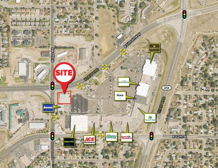 More Photos Of 3421 E Lincolnway, Cheyenne Freestanding For Lease