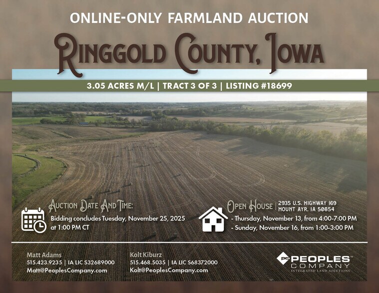 Primary Photo Of 2935 US-169, Mount Ayr Land For Sale