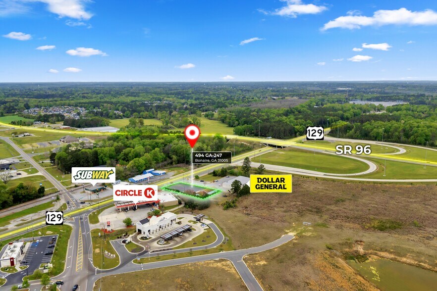 More Photos Of 494 GA Highway 247 S, Bonaire Freestanding For Lease