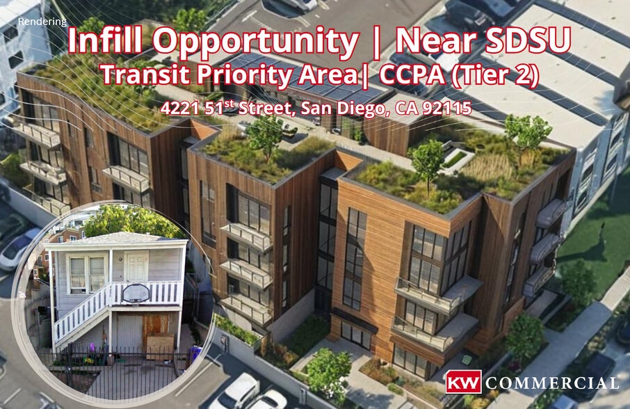 Primary Photo Of 4221 51st St, San Diego Land For Sale