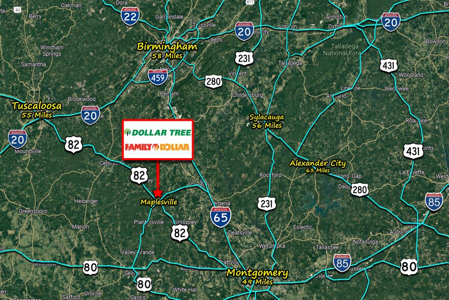 More Photos Of 8996 AL Highway 22, Maplesville Convenience Store For Sale