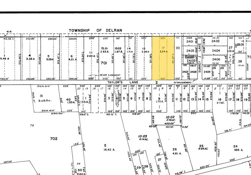 Primary Photo Of 1704 Taylors Ln, Cinnaminson Warehouse For Lease