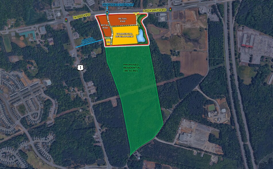 More Photos Of Ladysmith Rd & Green Rd, Ruther Glen Land For Sale