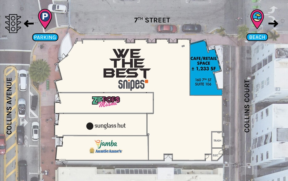 More Photos Of 673 Collins Ave, Miami Beach Storefront For Lease